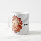 Amaryllis Eenhoorn Koffiemok (Voorkant links)