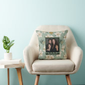 Amaryllis Eerste Keer Moeder Gezellig Thuis Romant Kussen (Stoel)