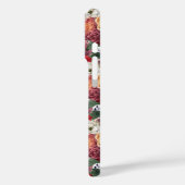 Amaryllis en Chrysanten Bloemenpatroon Case-Mate iPhone Case (Achterkant / Links)