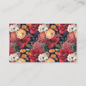 Amaryllis en Mums Trouw QR-code Cadeauregister Informatiekaartje (Achterkant)