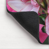 Amaryllis en Poinsettia Red Holiday Flowers Muismat (Hoek)