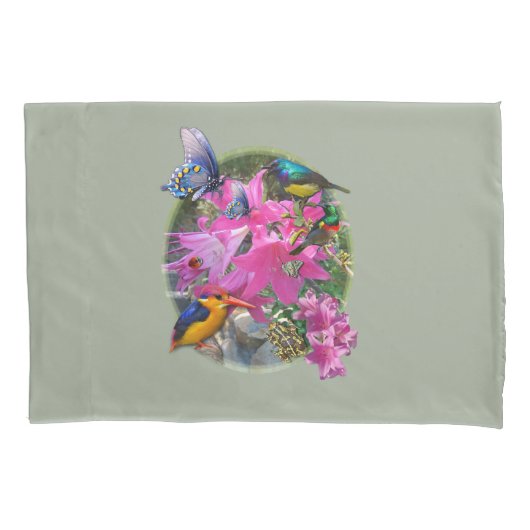 Amaryllis-flower Tuinvergadering Kussensloop (Voorkant)