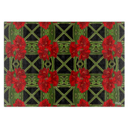 Amaryllis Garden Christmas Snijplank