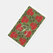 Amaryllis Garden Guest Towel/Napkin— Servet (Hoek)