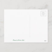 Amaryllis Holiday Briefkaart (Achterkant)