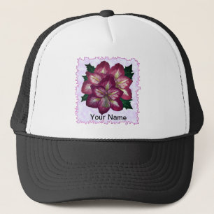 Amaryllis Holly bloemen Trucker Pet