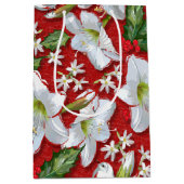 Amaryllis, Holly & Doves Medium Cadeauzakje (Voorkant)