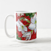 Amaryllis & Holly Rode Kerstmis Koffiemok (Links)