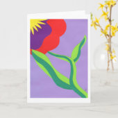 Amaryllis II Kaart (Gele Bloem)