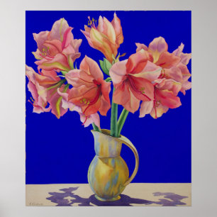 Amaryllis in een jug 2007 poster