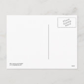 Amaryllis-kerstBriefkaart Feestdagenkaart (Achterkant)