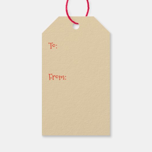  Amaryllis Kerstvrolijkheid Cadeaulabel (Achterkant)