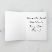 Amaryllis Moederdag Kaart (Binnen)