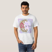 Amaryllis Monogram t-shirt (Voorkant volledig)