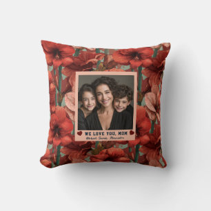 Amaryllis Mummy Mum Zoon Kamerdecor Cottagecore Kussen