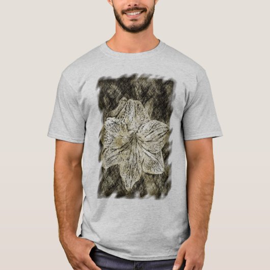 Amaryllis Old Time Sketch T-shirt (Voorkant)