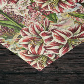 Amaryllis Overvloed Rood en Wit Feestelijke Vakant Tissuepapier
