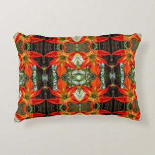 Amaryllis Patroon Accent Kussen