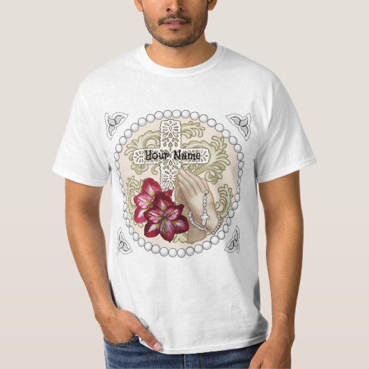 Amaryllis Rozenkrans t-shirt (Voorkant)