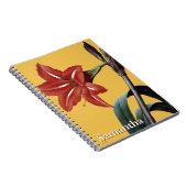 Amaryllis Striped Notitieboek (Rechterzijde)