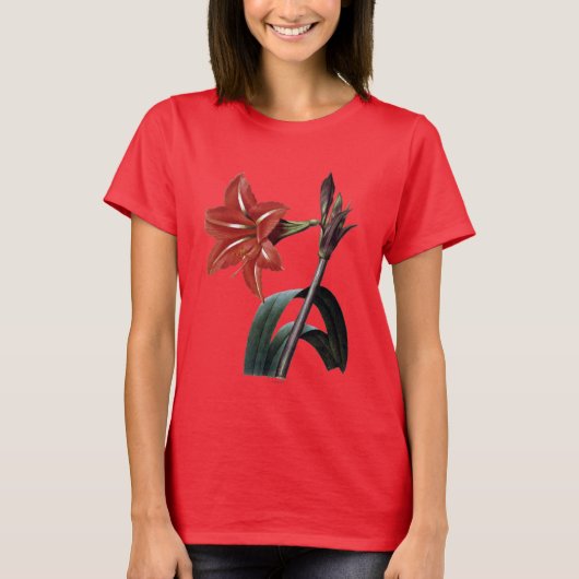 Amaryllis Striped T-shirt (Voorkant)