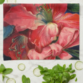 Amaryllis Theedoek (Gevouwen)