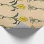 Amaryllis Tulip Botanische tuinklep Cadeaupapier (Hoek)