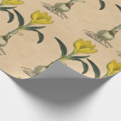 Amaryllis Tulip Botanische tuinklep Cadeaupapier (Hoek)