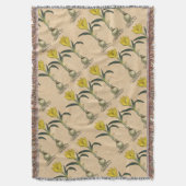 Amaryllis Tulip Botanische tuinklep Deken (Voorkant Verticaal)