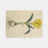 Amaryllis Tulip Botanische tuinklep Fleece Deken (Voorkant (Horizontaal))