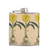 Amaryllis Tulip Botanische tuinklep Heupfles (Voorkant)