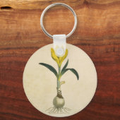 Amaryllis Tulp Botanische Tuin Bloem Sleutelhanger (Voorkant)