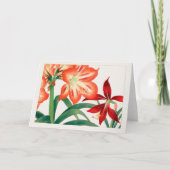 Amaryllis van Tanigami Konan Kaart (Voorkant)