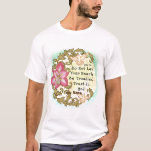 Amaryllis vertrouwt op God T-shirt
