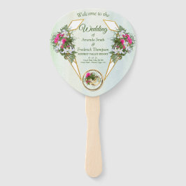 Amaryllis witte lelies, varens Boeketten Handwaaier