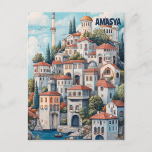 Amasya Turkiye Briefkaart