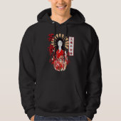 Amaterasu Omikami Cherry Blossom Sun Goddess Hoodie (Voorkant)