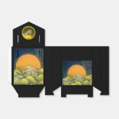 AMATERASU SUN GODDESS, GEEL GEM MONOGRAM zwart Bedankdoosjes (Uitgevouwen)