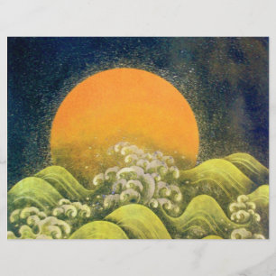 AMATERASU, SUN GODDESS, geel groen zwart