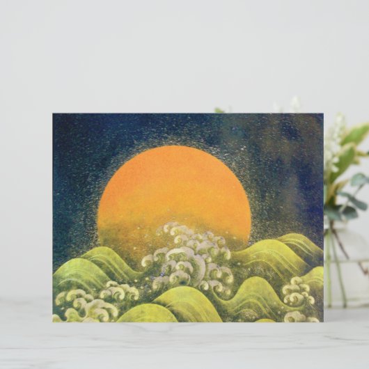 AMATERASU, SUN GODDESS, geel groen zwart (Staand voorkant)