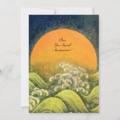 AMATERASU, SUN GODDESS, geel groen zwart rood brui Kaart (Achterkant)