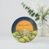 AMATERASU, SUN GODDESS, Geel zwart bruin Kaart (Staand voorkant)