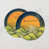 AMATERASU, SUN GODDESS, Geel zwart bruin Kaart (Voorkant / Achterkant)