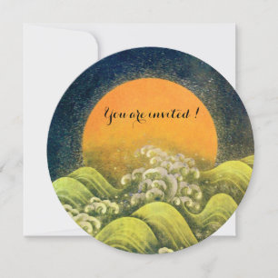 AMATERASU, SUN GODDESS, Geel zwart bruin Kaart