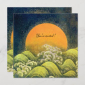 AMATERASU, SUN GODDESS, geel zwart Kaart (Voorkant / Achterkant)