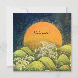 AMATERASU, SUN GODDESS, geel zwart Kaart