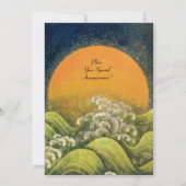 AMATERASU, SUN GODDESS, geel zwart rood ijs Kaart (Achterkant)