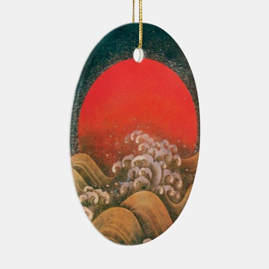 AMATERASU , SUN GODDESS KERAMISCH ORNAMENT (Rechts)