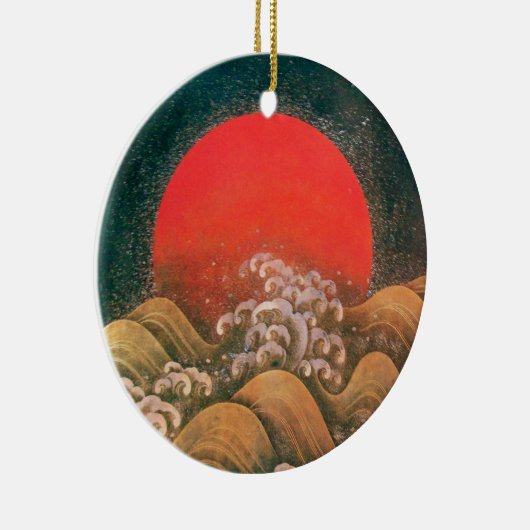 AMATERASU , SUN GODDESS KERAMISCH ORNAMENT (Rechts)