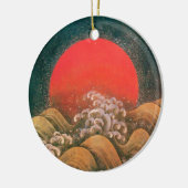 AMATERASU , SUN GODDESS KERAMISCH ORNAMENT (Links)